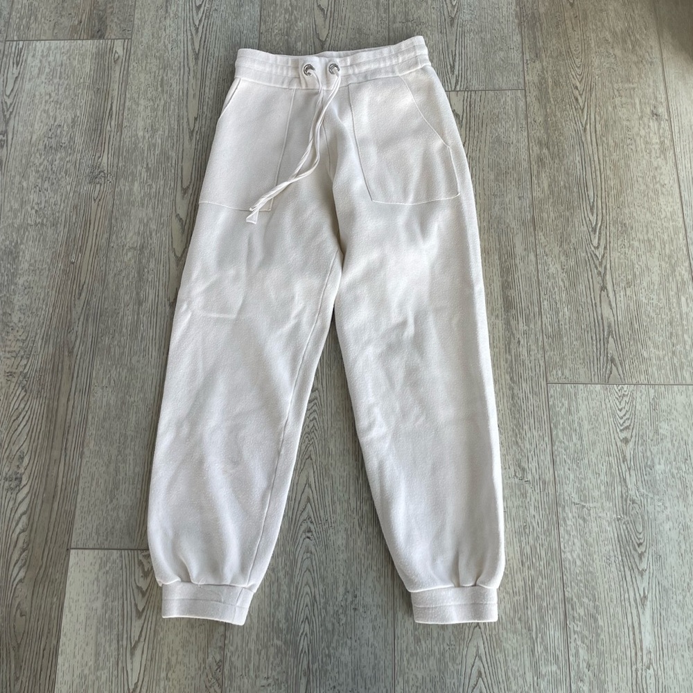 Cream Jogger Sweatpants